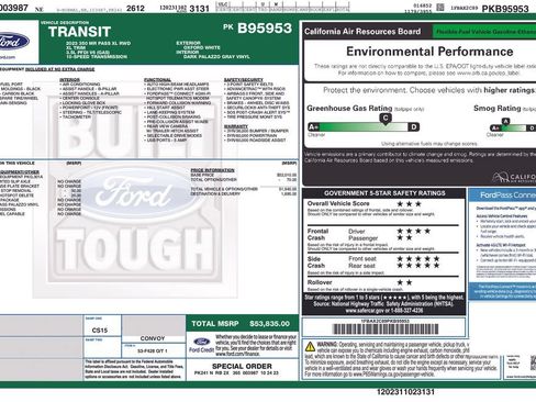 Used 2023 Ford Transit 350 XL RWD image 2