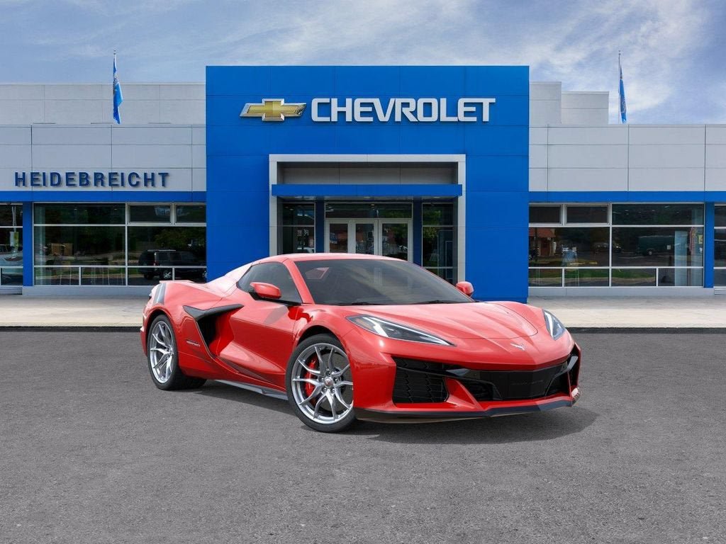 New 2027 Chevrolet Corvette Grand Sport w/ Chrome Exterior Badge Package RWD image 1