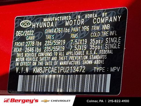 Used 2023 Hyundai Tucson N Line w/ Cargo Package image 32