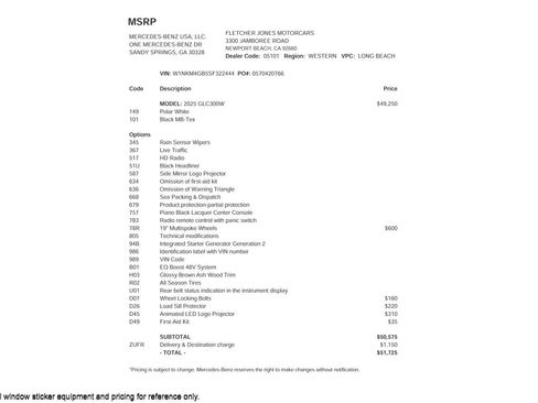 Certified 2025 Mercedes-Benz GLC 300 image 2