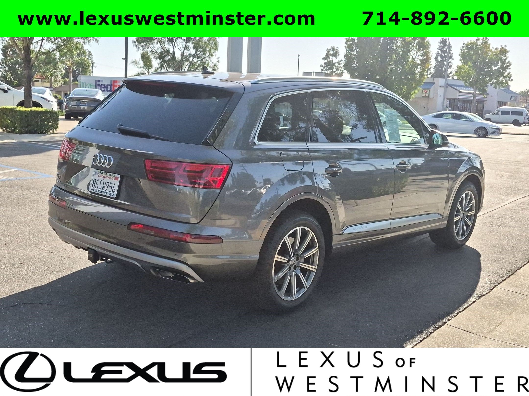 Used 2019 Audi Q7 3.0T Premium Plus w/ Premium Plus Package AWD/4WD image 8