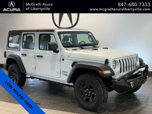 Used 2021 Jeep Wrangler Unlimited Sport AWD/4WD image 1