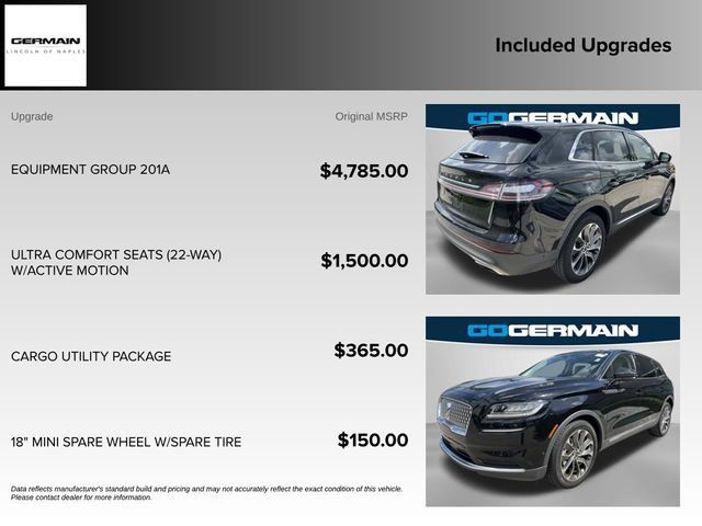 Used 2023 Lincoln Nautilus Reserve w/ Equipment Group 201A AWD/4WD image 21