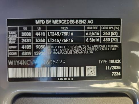 New 2026 Mercedes-Benz Sprinter 2500 image 25