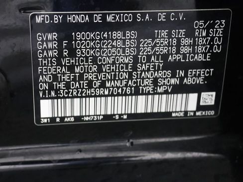 Certified 2024 Honda HR-V Sport image 28