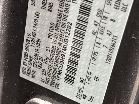 Used 2021 Ford Escape SEL w/ Technology Package image 28