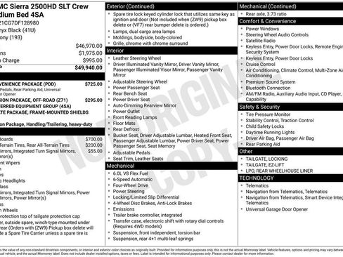 Used 2013 GMC Sierra 2500 SLT w/ SLT Convenience Package image 31