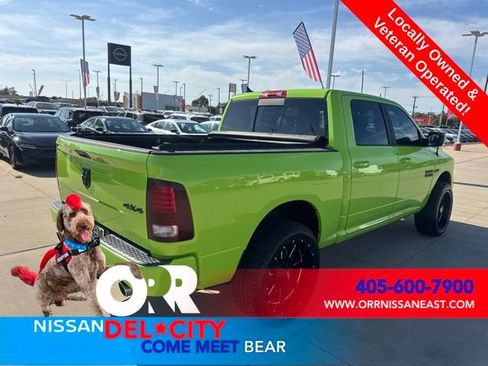 Used 2017 RAM 1500 Sport w/ Sublime Green Sport Package AWD/4WD image 5