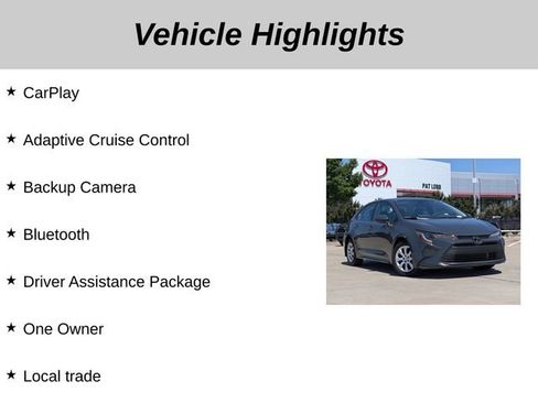Used 2025 Toyota Corolla LE FWD image 5
