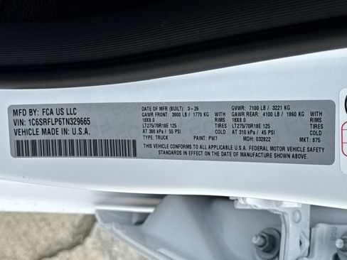 New 2026 RAM 1500 Rebel AWD/4WD image 33