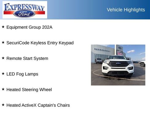 Used 2024 Ford Explorer XLT w/ Equipment Group 202A image 2