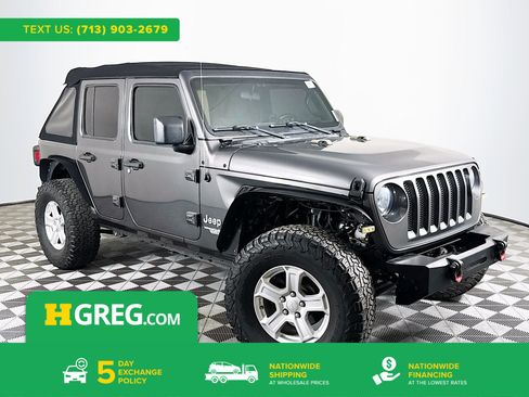 Used 2019 Jeep Wrangler Unlimited Sport S AWD/4WD image 1