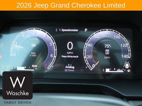 Used 2026 Jeep Grand Cherokee Limited w/ Trailer Tow Package AWD/4WD image 39