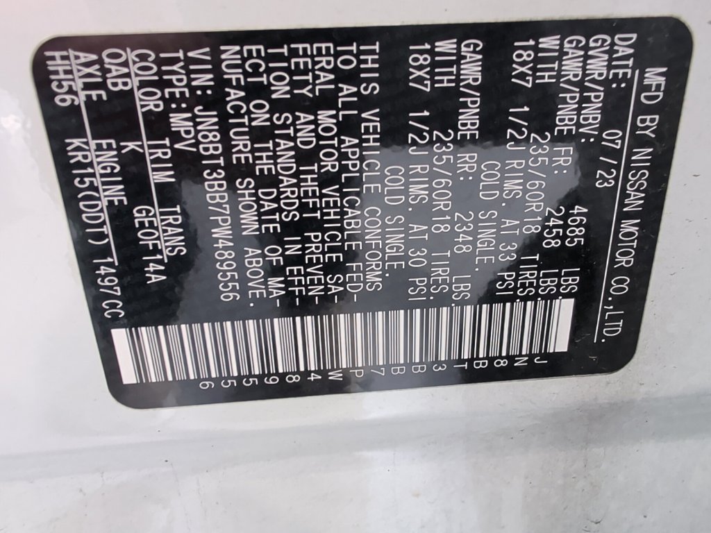 Used 2023 Nissan Rogue SV AWD/4WD image 3