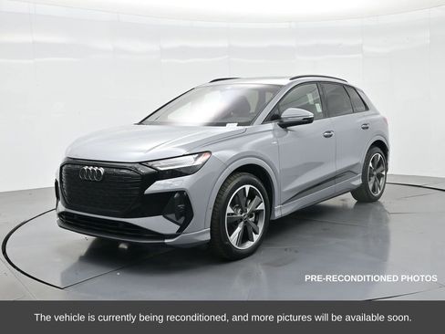 Used 2024 Audi Q4 e-tron Prestige w/ Black Optic Package image 2