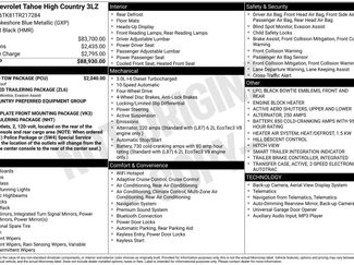 New 2026 Chevrolet Tahoe High Country w/ Sun And Tow Package video 4