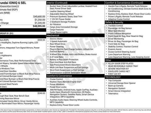 New 2025 Hyundai Ioniq 6 SEL image 4