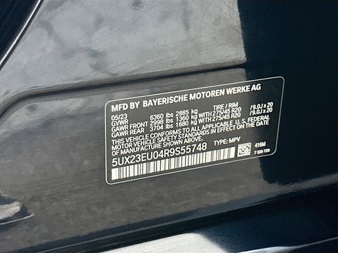 Certified 2024 BMW X5 xDrive40i w/ M Sport Package image 36