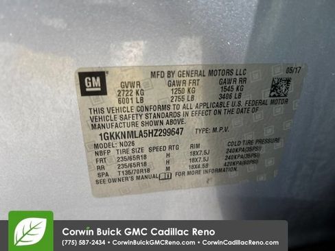 Used 2017 GMC Acadia SLT FWD image 37
