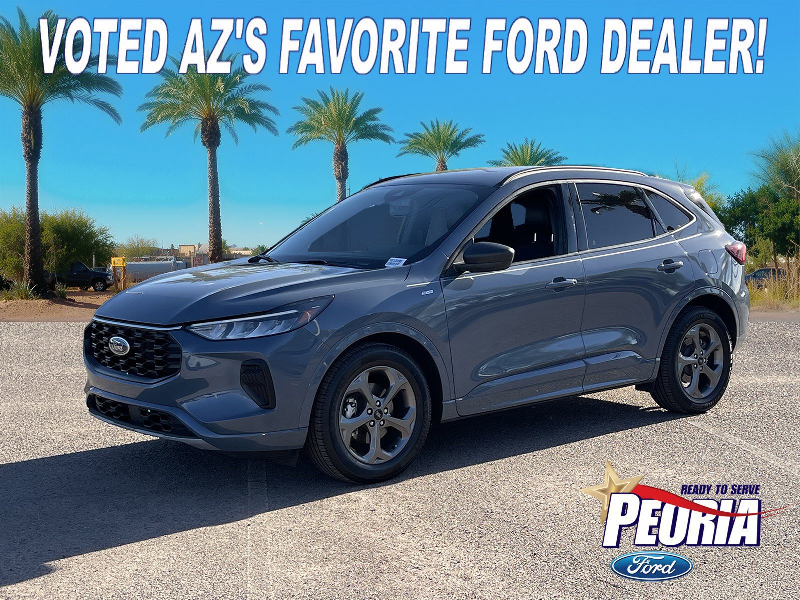 Certified 2023 Ford Escape ST-Line w/ Tech Pack #1 FWD image 1