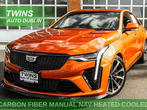 Used 2023 Cadillac CT4 V Blackwing w/ Technology Package RWD image 1