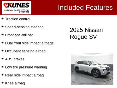 Used 2025 Nissan Rogue SV AWD/4WD image 4
