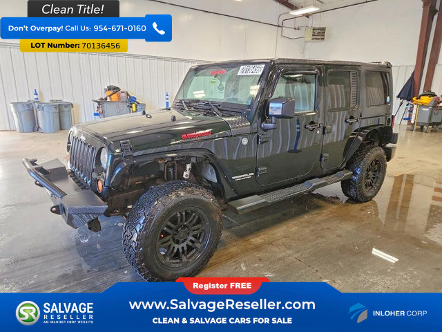Used 2012 Jeep Wrangler Unlimited Sahara w/ Dual Top Group AWD/4WD image 1