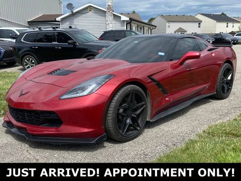 Used 2015 Chevrolet Corvette Stingray Coupe w/ 3LT Preferred Equipment Group RWD image 1