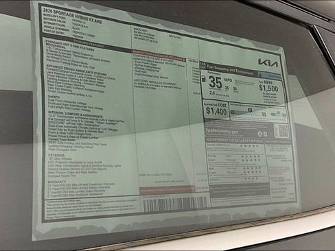 New 2026 Kia Sportage EX image 14