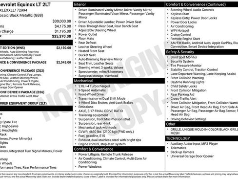 Used 2020 Chevrolet Equinox LT w/ Midnight Edition image 6