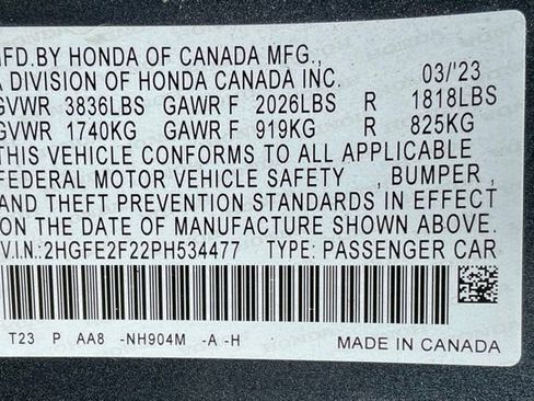 Used 2023 Honda Civic LX image 22