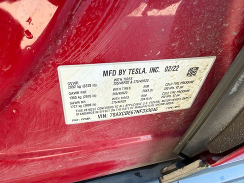 Used 2022 Tesla Model X Plaid image 10