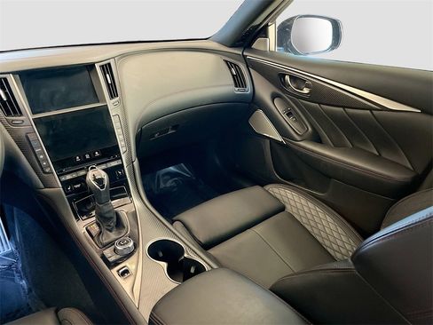 Used 2024 INFINITI Q50 Red Sport 400 w/ Black Opal Edition image 25