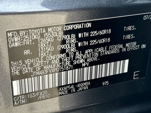 Certified 2023 Toyota RAV4 SE w/ Weather & Moonroof Package AWD/4WD image 29