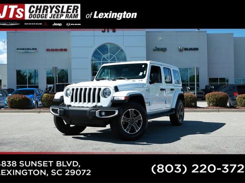 Used 2023 Jeep Wrangler Unlimited Sahara AWD/4WD image 1