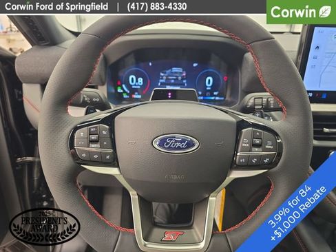 New 2026 Ford Explorer ST w/ Sun And Sound Package RWD image 38