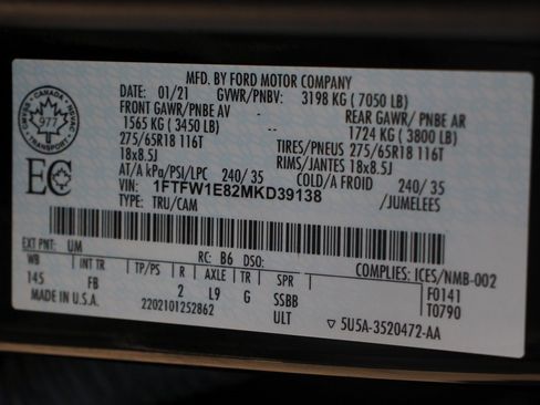 Used 2021 Ford F150 XLT w/ Equipment Group 301A Mid image 48