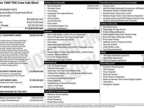 Used 2021 RAM 1500 TRX w/ TRX Level 2 Equipment Group image 23