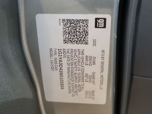 Used 2022 Chevrolet Corvette Stingray Convertible w/ 1LT image 33