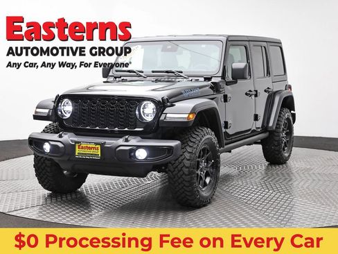 Used 2025 Jeep Wrangler Unlimited Sport S 4xe AWD/4WD image 1