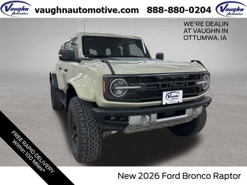 New 2026 Ford Bronco Raptor AWD/4WD image 1