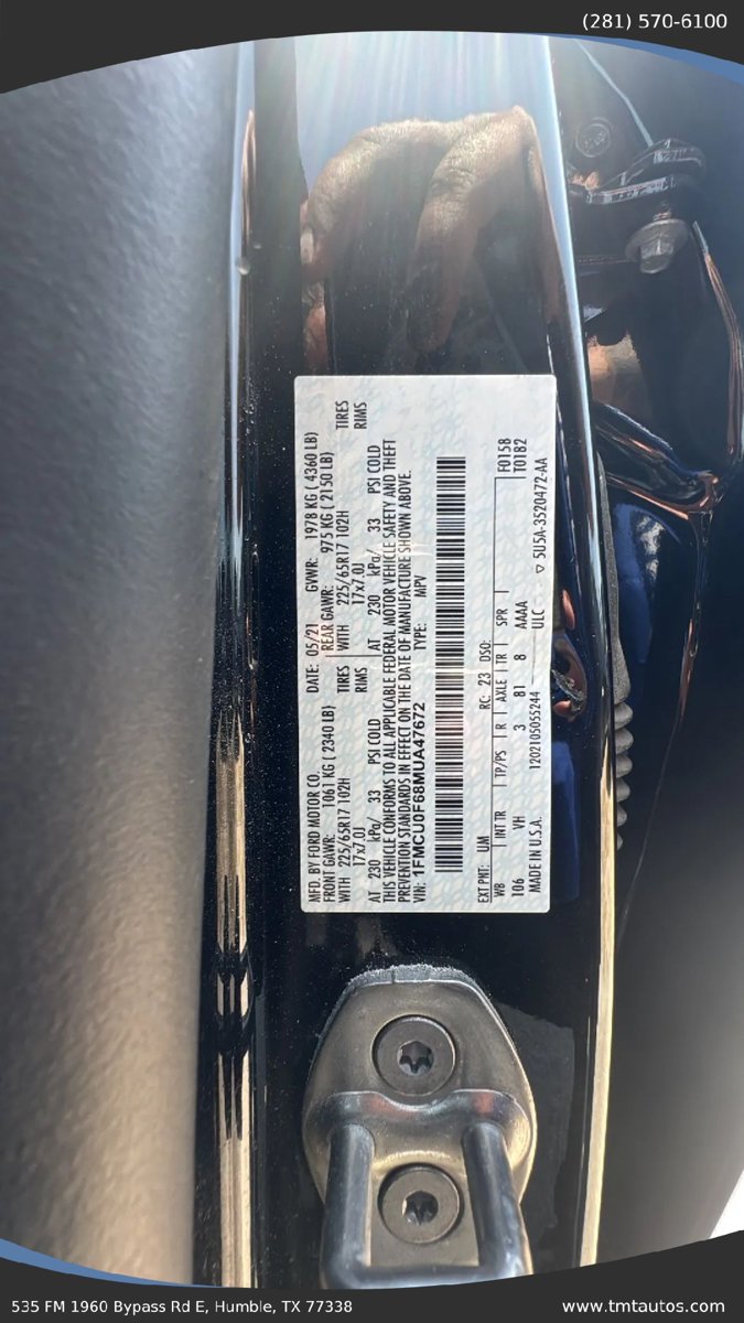 Used 2021 Ford Escape S FWD image 22