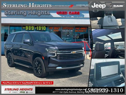 Used 2023 Chevrolet Tahoe LT w/ LT Signature Package AWD/4WD image 1