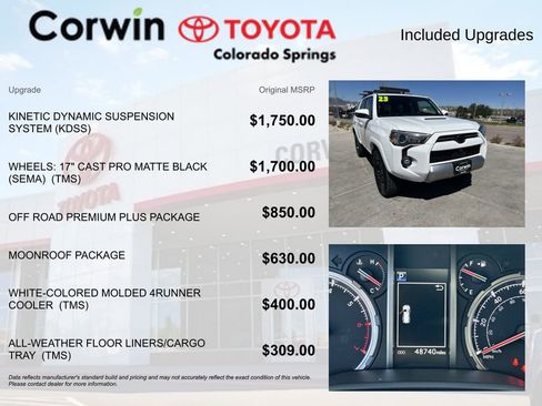 Used 2023 Toyota 4Runner TRD Off-Road Premium w/ Off Road Premium Plus Package AWD/4WD image 4