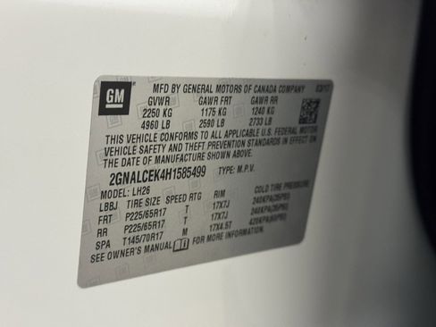 Used 2017 Chevrolet Equinox LT w/ Convenience Package image 34