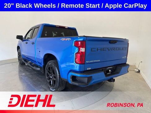 Used 2025 Chevrolet Silverado 1500 Custom w/ Turbomax Blackout Package AWD/4WD image 5