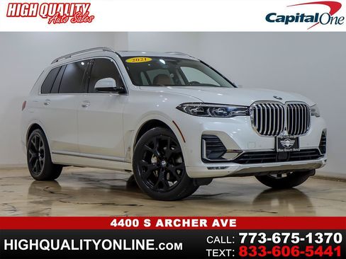 Used 2021 BMW X7 xDrive40i w/ Premium Package AWD/4WD image 1