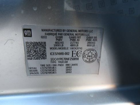 Used 2022 Chevrolet Silverado 2500 LTZ image 43