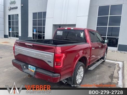 Used 2016 Ford F150 Platinum w/ Equipment Group 701A Luxury image 8