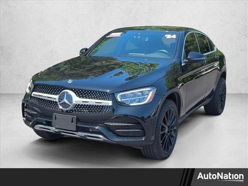 Used 2021 Mercedes-Benz GLC 300 4MATIC Coupe w/ AMG Line image 1